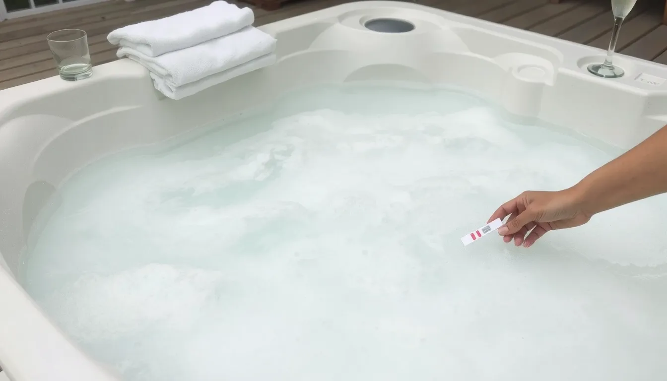 eau trouble dans spa