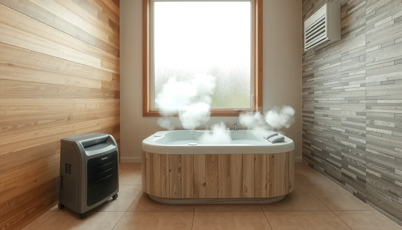 spa intérieur et humidité