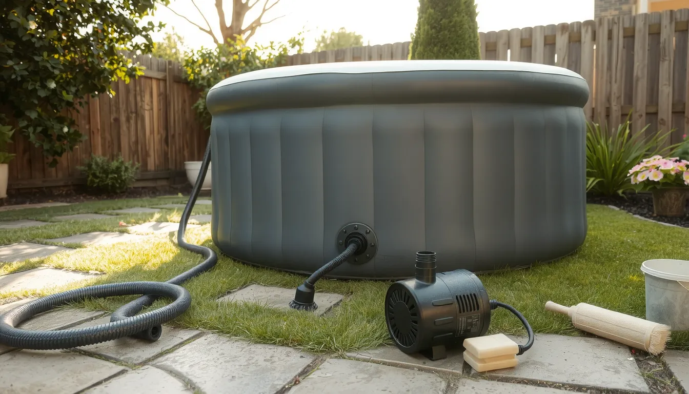 vider un spa intex