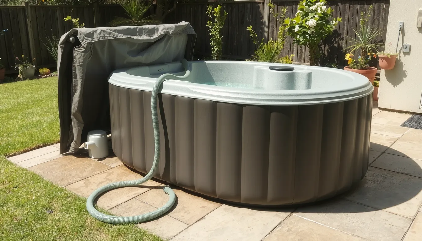 comment vider un spa sans pompe